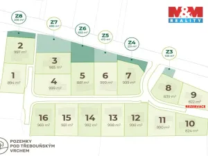 Prodej pozemku pro bydlení, Toužim - Třebouň, 824 m2