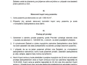 Prodej pozemku pro bydlení, Záříčí, 880 m2