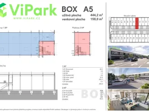 Pronájem skladu, Brno, Vinohradská, 457 m2