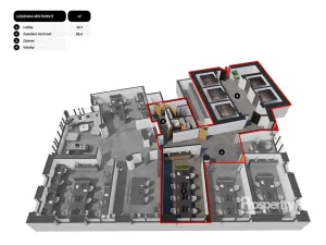 Pronájem kanceláře, Brno - Štýřice, Pražákova, 28 m2