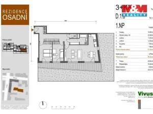 Prodej bytu 3+kk, Praha - Holešovice, Dělnická, 86 m2