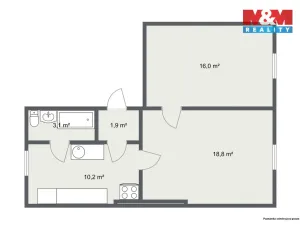 Prodej bytu 2+1, Karlovy Vary - Rybáře, Lad. Koubka, 50 m2