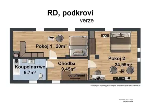 Prodej rodinného domu, Tichonice, 123 m2