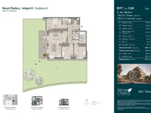 Prodej bytu 4+kk, Praha - Dolní Chabry, K Drahani, 115 m2