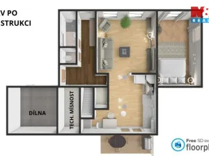 Prodej rodinného domu, Velká Losenice - Pořežín, 86 m2