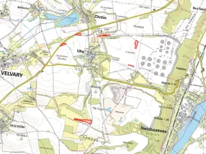 Prodej pole, Uhy, 30014 m2