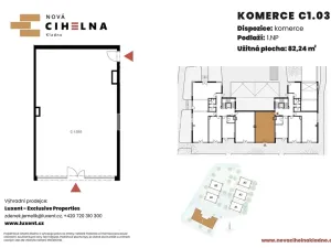 Prodej obchodního prostoru, Kladno, 82 m2