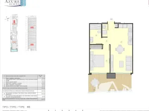 Prodej bytu 2+kk, Calp, Španělsko, 48 m2