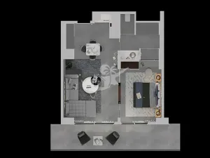 Prodej bytu 2+kk, Trikomo, Kypr, 60 m2