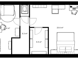 Prodej rodinného domu, Kostelec u Křížků, 191 m2