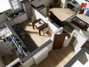 Prodej bytu 1+1, Chomutov, Blatenská, 36 m2