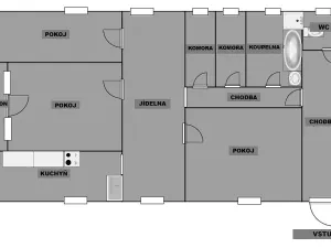 Pronájem bytu 4+1, Lukavice, 95 m2