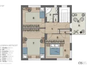 Pronájem rodinného domu, Hajany, 158 m2