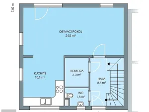 Prodej rodinného domu, Nehvizdy, 108 m2