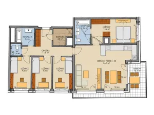 Prodej bytu 5+kk, Praha, Bartůňkova, 116 m2