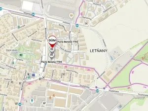 Pronájem bytu 1+kk, Praha - Letňany, Pavla Beneše, 33 m2