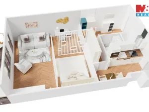 Pronájem bytu 1+1, Ostrava - Poruba, Zdeňka Štěpánka, 50 m2