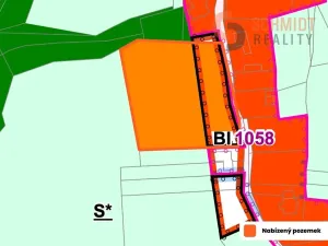 Prodej pozemku pro bydlení, Zlín, Dolní Paseky, 6549 m2