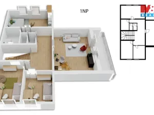 Prodej rodinného domu, Kamenná Lhota, 192 m2