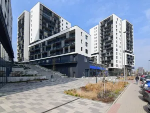 Pronájem bytu 1+kk, Praha - Modřany, Mezi vodami, 39 m2