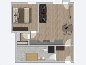 Prodej bytu 2+kk, Pec pod Sněžkou, 45 m2