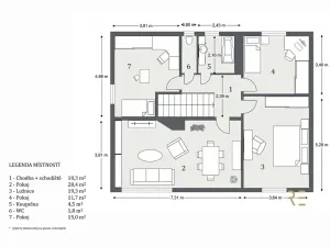 Prodej vícegeneračního domu, Praha - Záběhlice, Střemchová, 348 m2