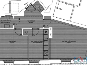 Pronájem bytu 2+1, Praha - Libeň, Pod Čertovou skalou, 60 m2