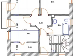 Pronájem bytu 2+1, Řevnice, V Luhu, 52 m2