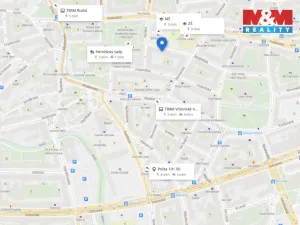 Prodej bytu 2+1, Praha - Vršovice, Madridská, 62 m2