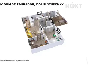Prodej rodinného domu, Dolní Studénky, 64 m2