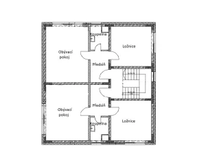 Pronájem bytu 2+kk, Liberec, Norská, 50 m2