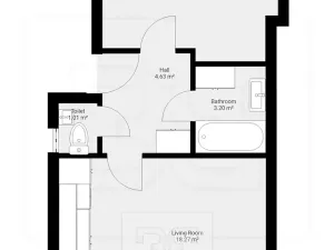 Pronájem bytu 2+kk, Praha - Strašnice, V úžlabině, 40 m2