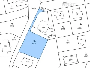 Prodej pozemku pro bydlení, Zlín, 700 m2