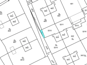 Dražba zahrady, Kutná Hora, 366 m2