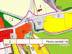 Prodej podílu komerčního pozemku, Koryčany, 336 m2