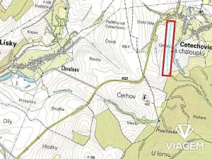 Prodej podílu pole, Cetechovice, 4266 m2