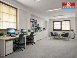 Pronájem kanceláře, Zruč nad Sázavou, náměstí MUDr. J. Svobody, 29 m2