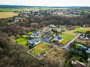 Prodej pozemku pro bydlení, Řitka, Za Štěpnicí, 1328 m2