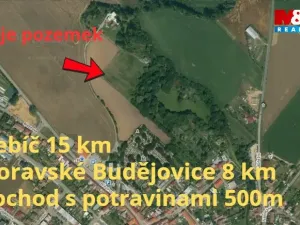 Prodej pozemku pro bydlení, Jaroměřice nad Rokytnou, 908 m2