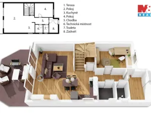 Prodej rodinného domu, Poděbrady - Poděbrady II, Dr. Kryšpína, 114 m2