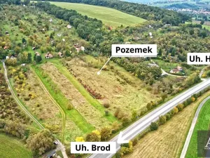 Prodej louky, Uherský Brod, 495 m2