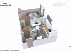 Prodej bytu 2+kk, Šumperk, Banskobystrická, 40 m2