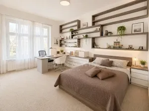 Pronájem bytu 3+1, Praha - Vinohrady, Mánesova, 120 m2