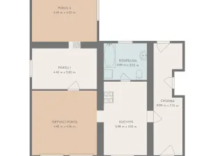 Prodej rodinného domu, Vilémov, 89 m2