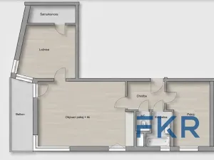 Pronájem bytu 3+kk, Praha - Střížkov, Makedonská, 74 m2