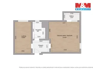 Prodej bytu 2+kk, Heřmanova Huť - Vlkýš, U Pondu, 60 m2