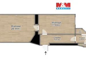 Pronájem kanceláře, Plzeň - Severní Předměstí, Karlovarská, 51 m2