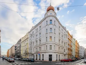 Pronájem bytu 1+kk, Praha - Holešovice, Šimáčkova, 26 m2