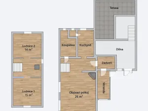 Prodej rodinného domu, Třebařov, 104 m2