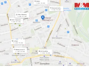 Pronájem bytu 2+1, Domažlice - Týnské Předměstí, Mánesova, 60 m2